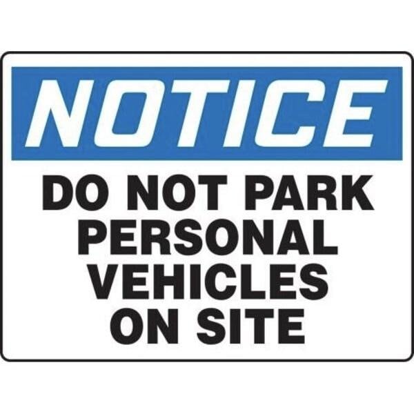 Accuform OSHA NOTICE SAFETY SIGN WHEELS MUST MVHR830XP MVHR830XP - main